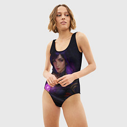 Купальник-боди 3D женский Райдэн Эи реализм, цвет: 3D-принт — фото 2
