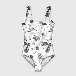 Женский купальник-боди Сойка в Бузулукском бору