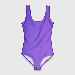 Женский купальник-боди Color purple gradient