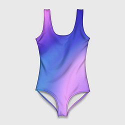 Женский купальник-боди Color multicolored gradient