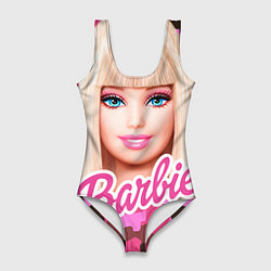 Купальник-боди 3D женский Барби, цвет: 3D-принт