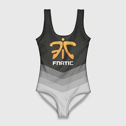 Купальник-боди 3D женский Fnatic Uniform, цвет: 3D-принт