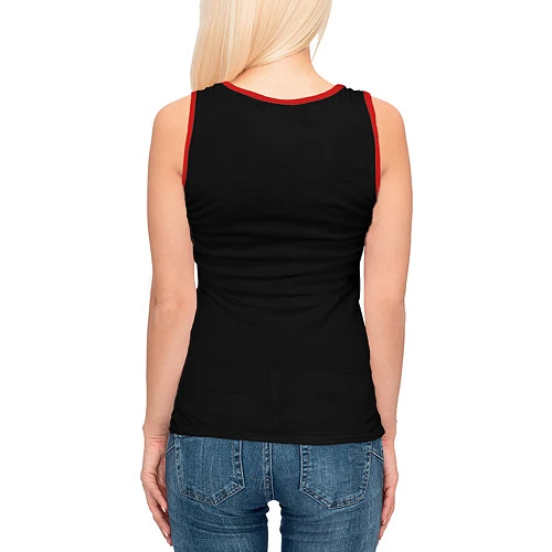 Женская майка без рукавов Moto t-shirt 2 / 3D-Красный – фото 4