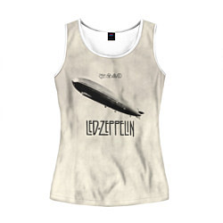 Майка-безрукавка женская Led Zeppelin: Fly, цвет: 3D-белый