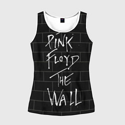 Майка-безрукавка женская PINK FLOYD, цвет: 3D-белый