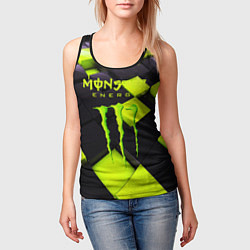 Майка-безрукавка женская MONSTER ENERGY, цвет: 3D-черный — фото 2