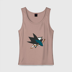 Женская майка San Jose Sharks