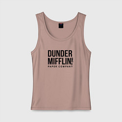 Женская майка Dunder Mifflin