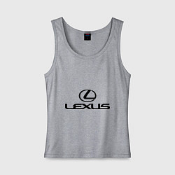 Женская майка Lexus logo