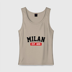 Женская майка FC Milan Est. 1899