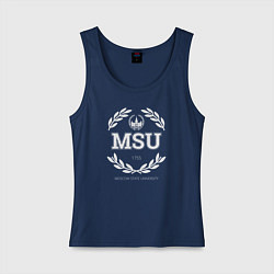 Женская майка MSU