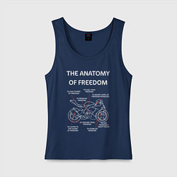 Женская майка The Anatomy of Freedom