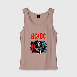 Женская майка ACDC