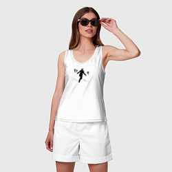 Майка женская хлопок Русское поле экспериментов, цвет: белый — фото 2