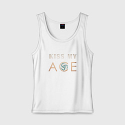 Женская майка Kiss My Ace