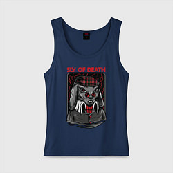 Женская майка Заяц в очках