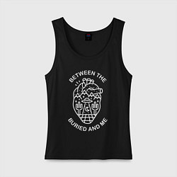 Майка женская хлопок Between the Buried and Me, цвет: черный