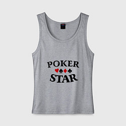 Женская майка Poker Star