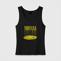 Женская майка Nirvana Логотип Нирвана