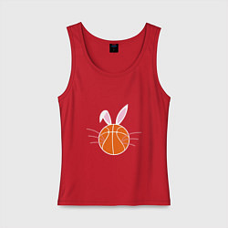 Женская майка Basketball Bunny