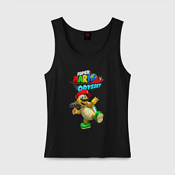 Женская майка Super Odyssey Hero turtle Koopa Troopa