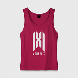 Женская майка Monsta x logo