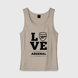 Женская майка Arsenal Love Классика