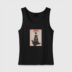 Майка женская хлопок Nana Osaki, цвет: черный