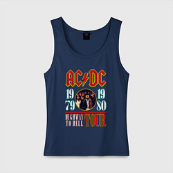 Женская майка ACDC HIGHWAY TO HELL TOUR