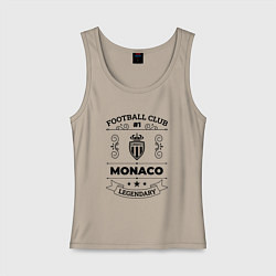 Женская майка Monaco: Football Club Number 1 Legendary