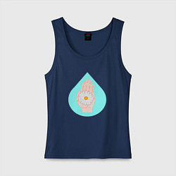 Женская майка Ромашка в руке