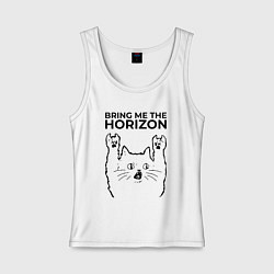Женская майка Bring Me the Horizon - rock cat