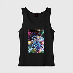 Майка женская хлопок Dragon Quest poster, цвет: черный