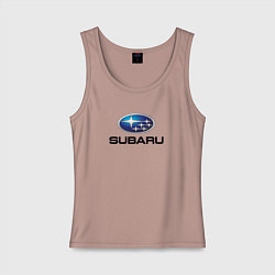 Женская майка Subaru sport auto