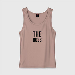 Женская майка The boss - Couple