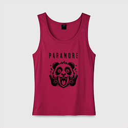Женская майка Paramore - rock panda