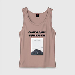 Женская майка Магадан forever