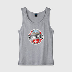 Женская майка Моя Швейцария