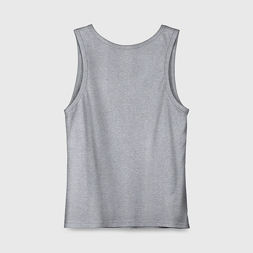 Женская майка Халат врача / Меланж – фото 2