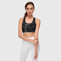 Топик спортивный женский The Witcher, цвет: 3D-принт — фото 2