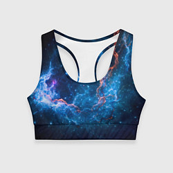 Женский спортивный топ Туманность