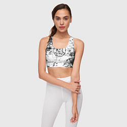 Топик спортивный женский Velial squad velial pharaoh, цвет: 3D-принт — фото 2