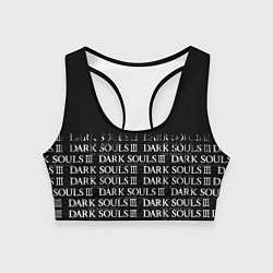 Женский спортивный топ Dark souls 2 темные души