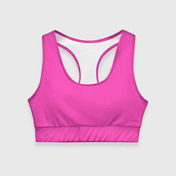 Топик спортивный женский Яркий розовый из фильма Барби, цвет: 3D-принт