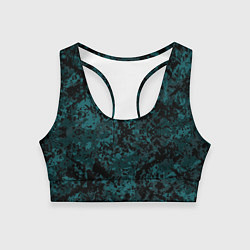 Женский спортивный топ Камуфляж для всего