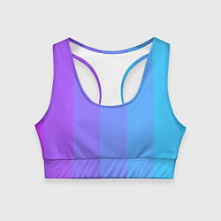 Топик спортивный женский Fivecolor, цвет: 3D-принт