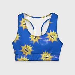 Женский спортивный топ Soul eater-солнце