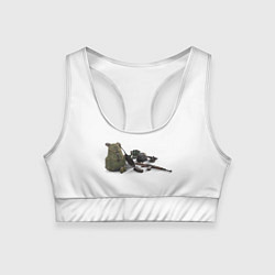 Женский спортивный топ Предметы PUBG