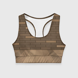 Женский спортивный топ Уютный интерьер