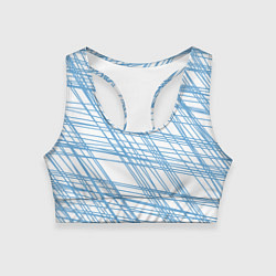 Женский спортивный топ Паутина проводов